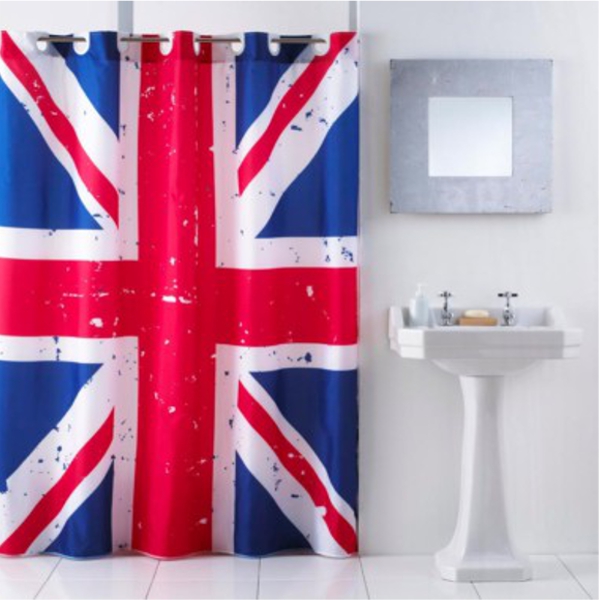 Union Jack Curtains in Curtain