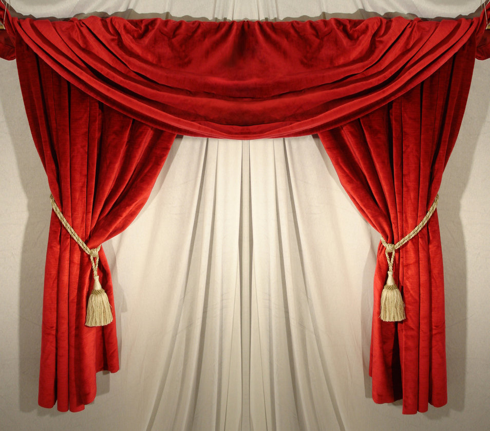 Used Theater Curtains in Curtain
