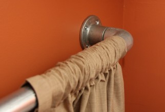 800x533px Wall To Wall Curtain Rod Picture in Curtain