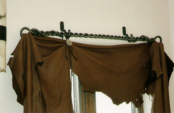 Western Curtain Rods in Curtain