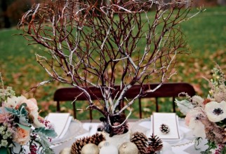 573x862px Winter Wedding Centerpieces Diy Picture in inspiration