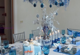 554x831px Winter Wedding Decoration Ideas Picture in Table