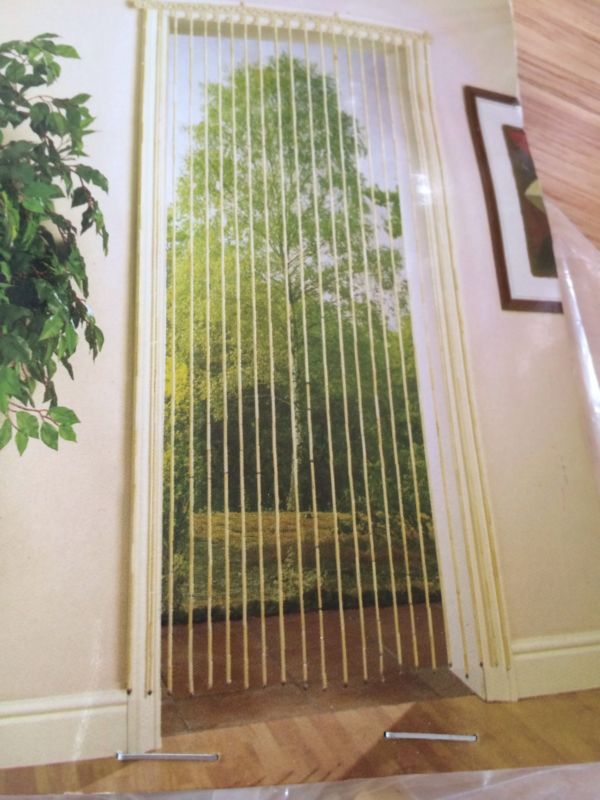 Wooden Bead Curtains in Curtain