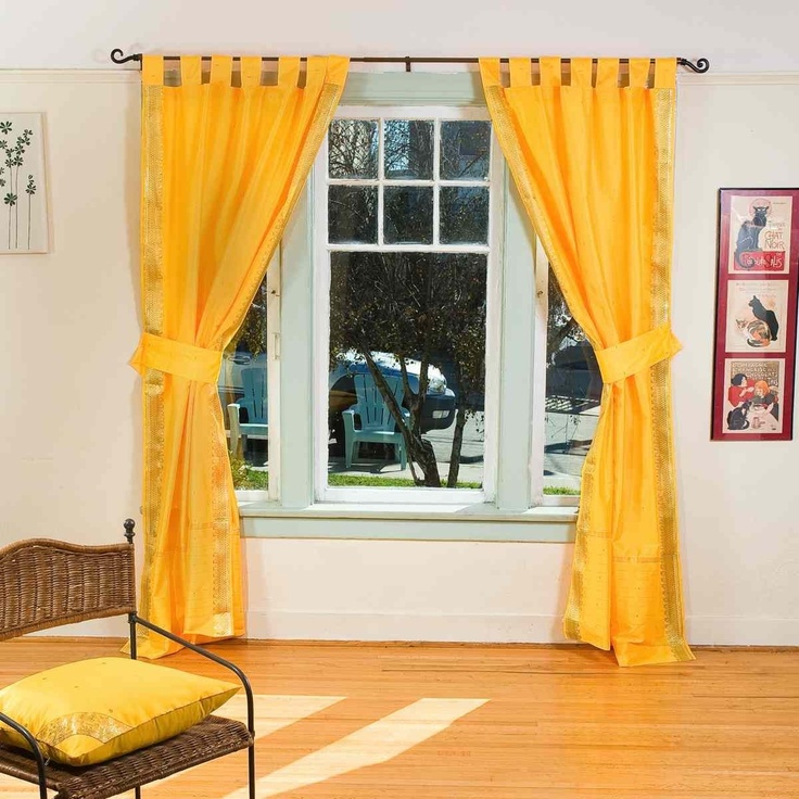 Yellow Curtains For Bedroom in Curtain