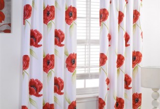 800x1067px Poppy Curtains Picture in Curtain