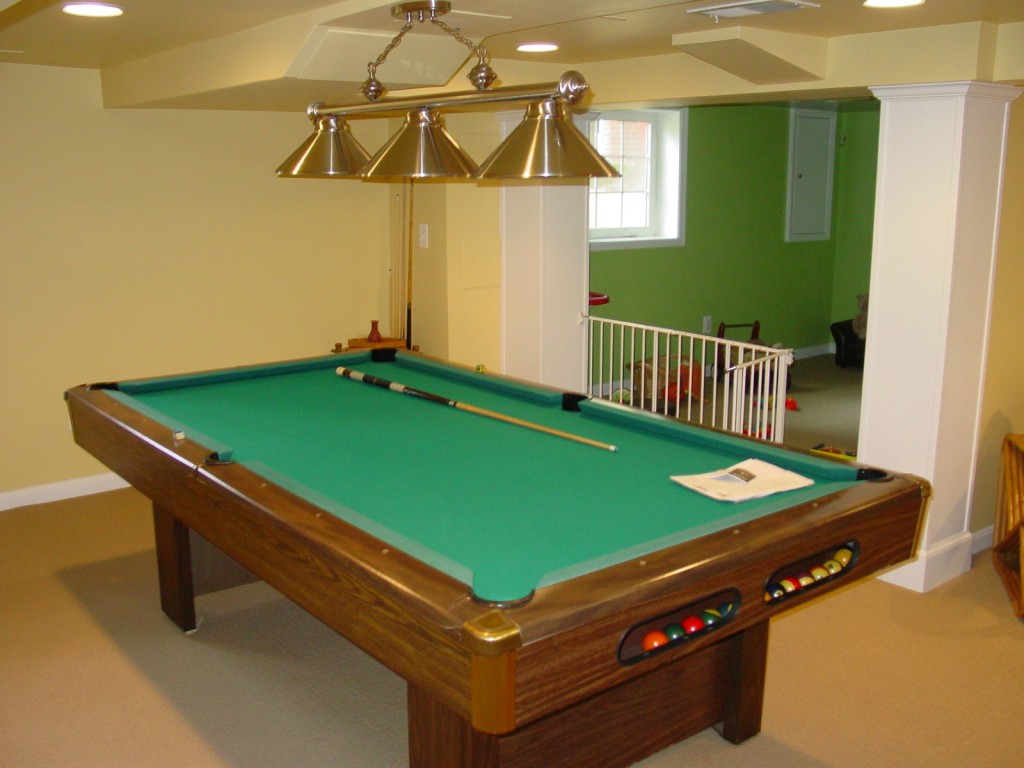 Basement Game Room Ideas in Interior