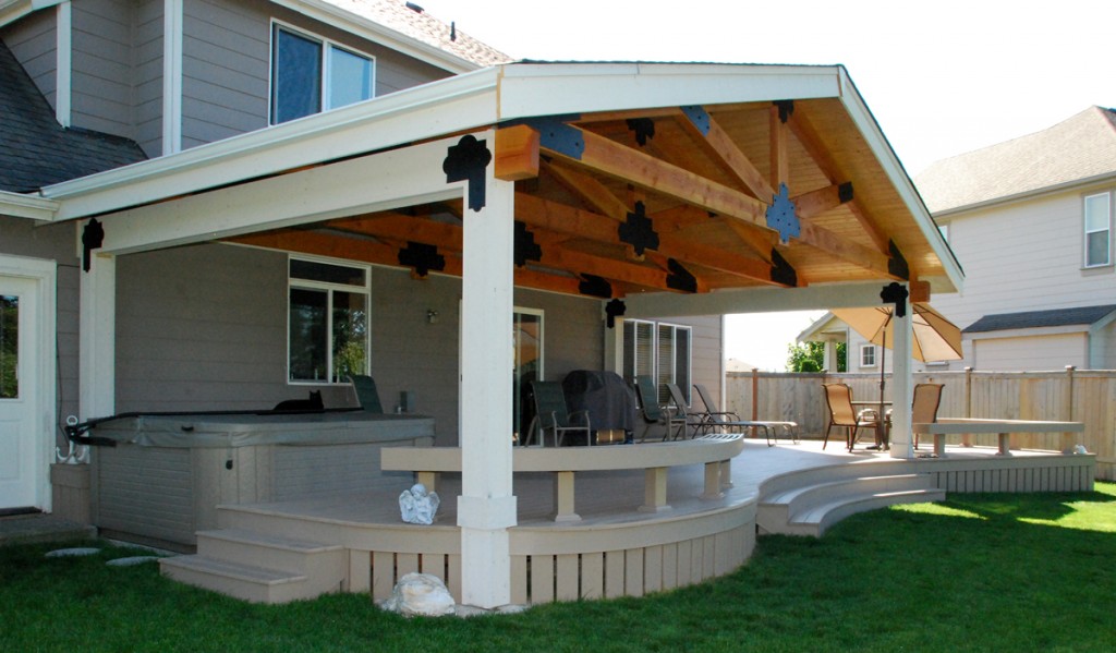 Covered Deck Pictures in inspiration