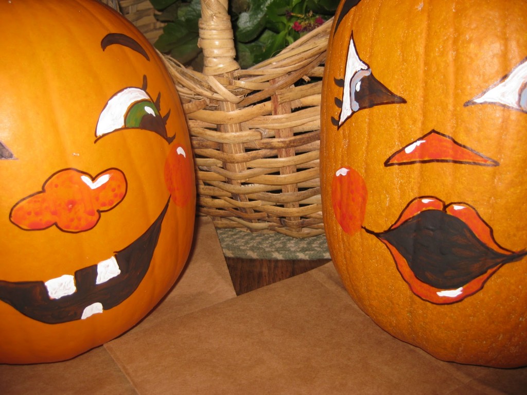 Cute Pumpkin Faces in inspiration