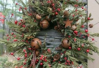 618x721px Rustic Christmas Wreaths Picture in inspiration