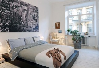 600x440px Scandinavian Bedding Picture in Bedroom