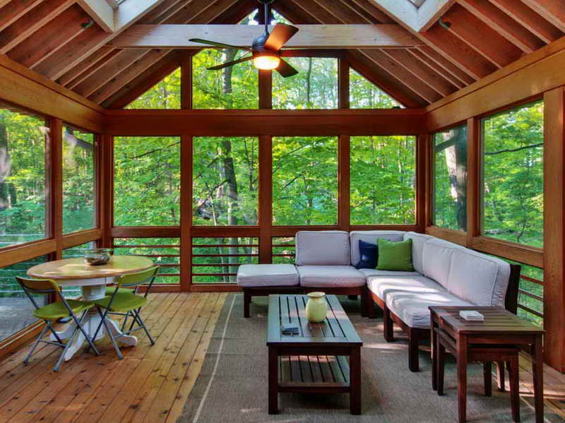 Sunroom Color Ideas in Living Room