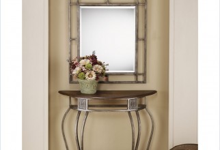 800x800px Foyer Console Table And Mirror Set Picture in Foyer