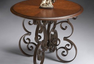 976x874px Round Foyer Entry Tables Picture in Foyer