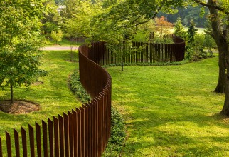 990x660px Lovely  Contemporary Vinyl Garden Fencing Photo Inspirations Picture in Garden Fence
