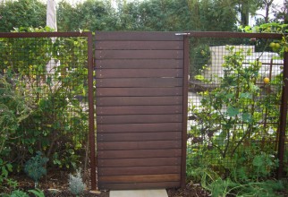 990x742px Gorgeous  Contemporary Garden Gates And Fences Picture Picture in Garden Fence
